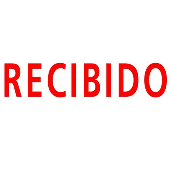 Sello S-842.02 RECIBIDO
